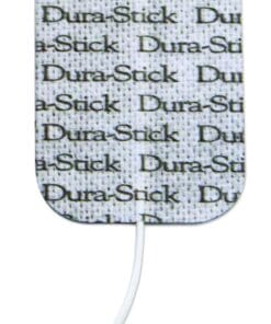 Cost effective electrodes in which comfort and performance are not sacrificed White cloth backing aids in the conformity of the electrode to the skin Available in 5X5cm and 5X9cm sizes