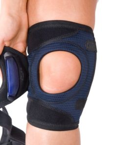 GEZICHTA Breathable Sports Knee Support Brace Pads Pain Relief for Running Sports Arthritis and Injury Recovery Double Aluminum Plates Running Knee Braces Knee Protector 