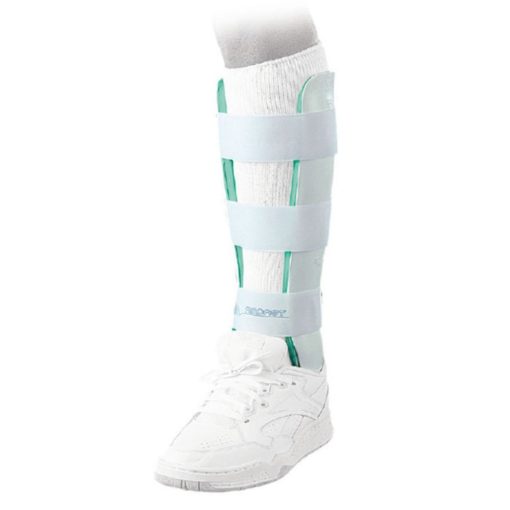 Provides functional management of stress fractures and stable fractures.